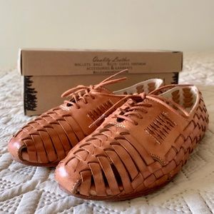 Will Leather Goods Lace-Up Carmine Shoes